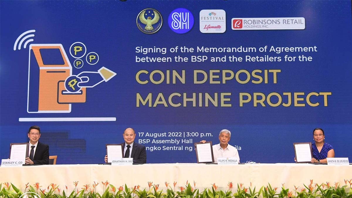 BSP Coin Deposit Machine