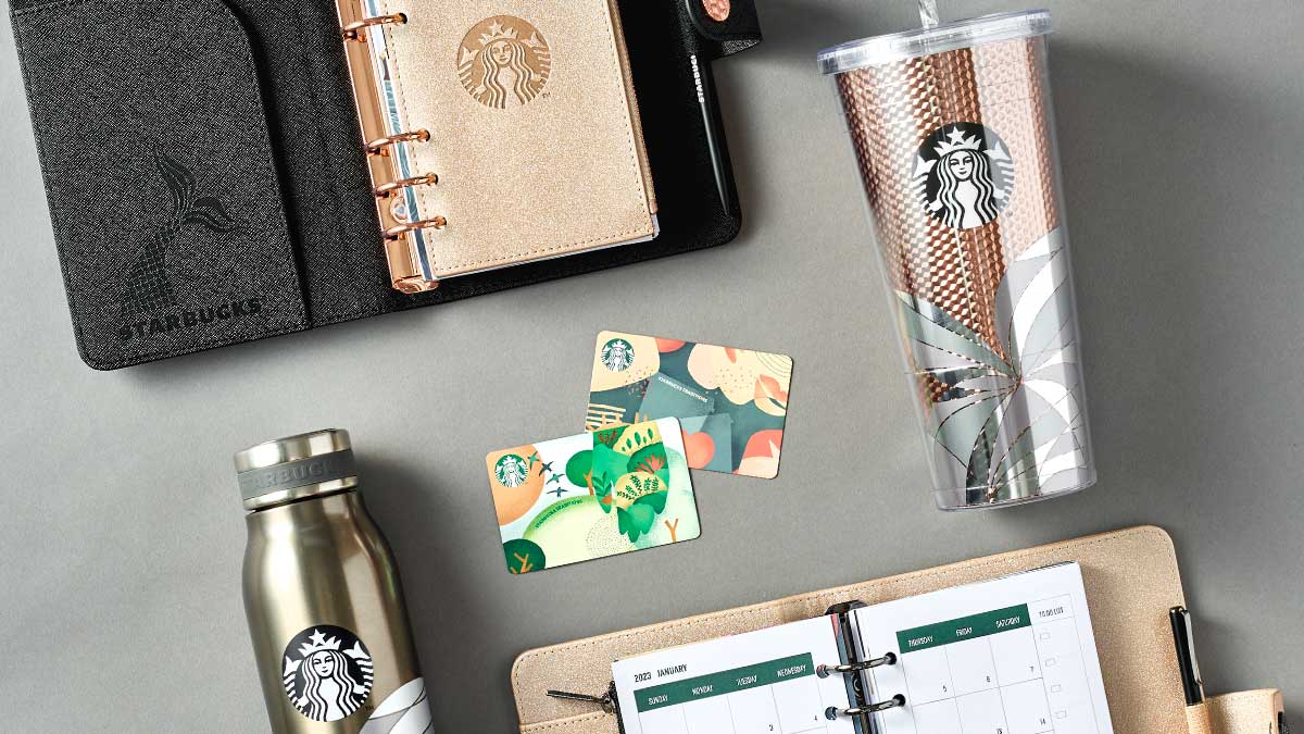 LOOK Here are the 2023 Starbucks planners, tumblers in their full glory