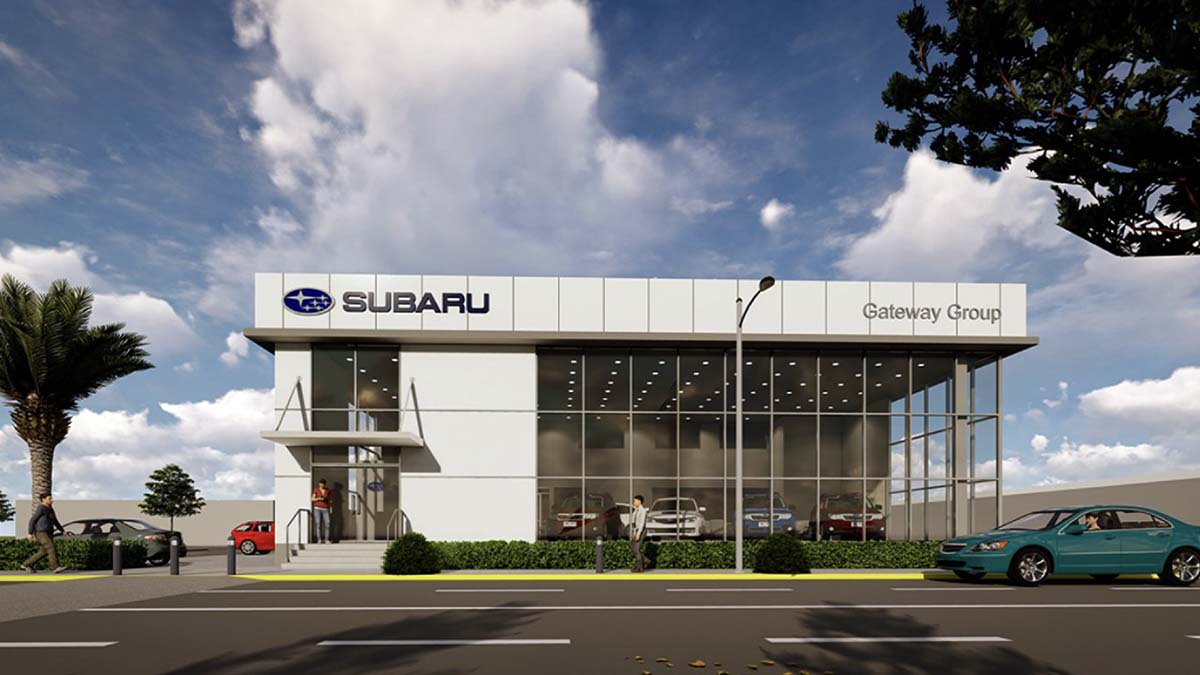 Subaru Alabang render